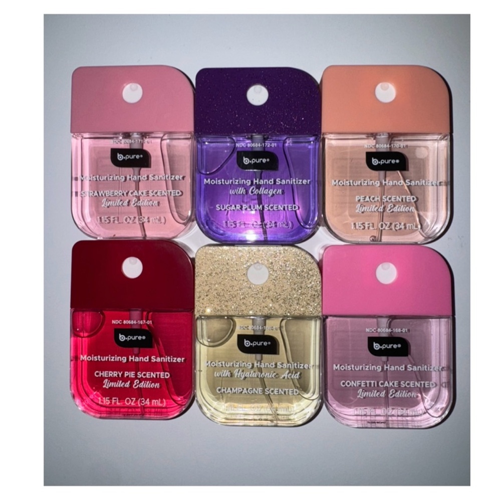 Assorted Scented Hand Sanitizers Set